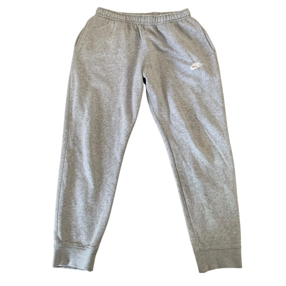 Nike Grey Joggers with an Embroidered Logo size L - Picture 1 of 4